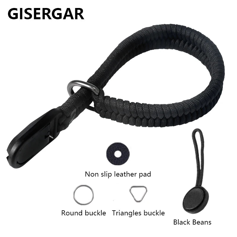 Hand Braided Camera Wrist Strap | Adjustable Quick Release for Nikon, Fuji, Sony, Canon, Olympus