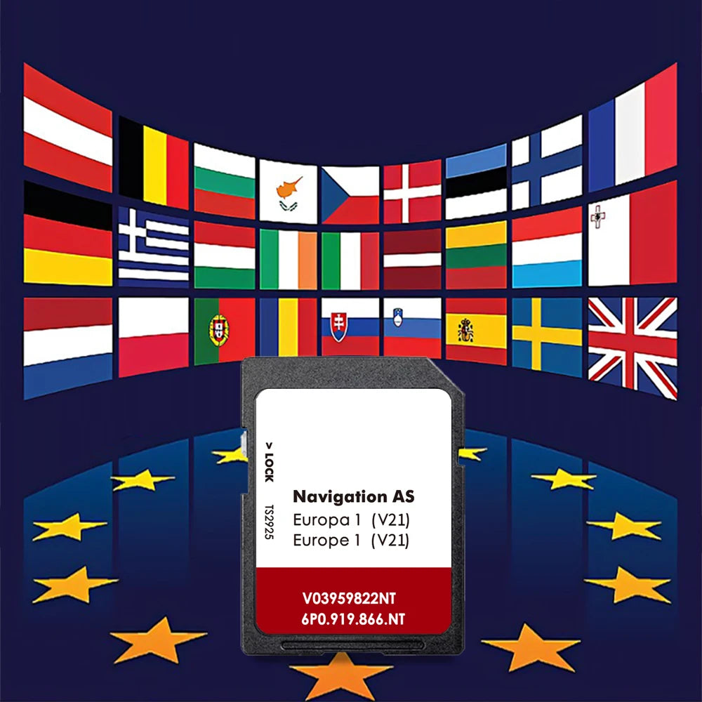 SD Card Update For Seat Navigation AS Europa 1 V21 - 32GB CHINA