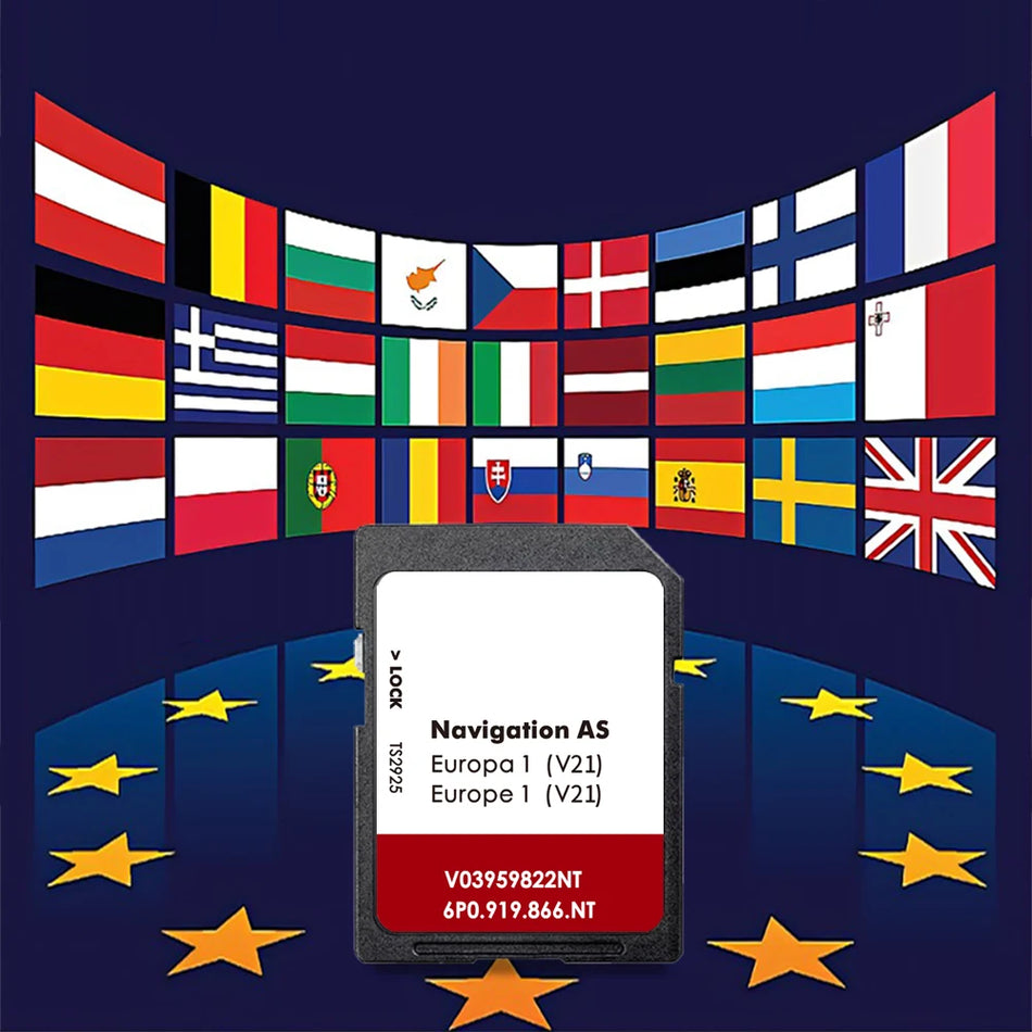 SD Card Update For Seat Navigation AS Europa 1 V21 - 32GB CHINA