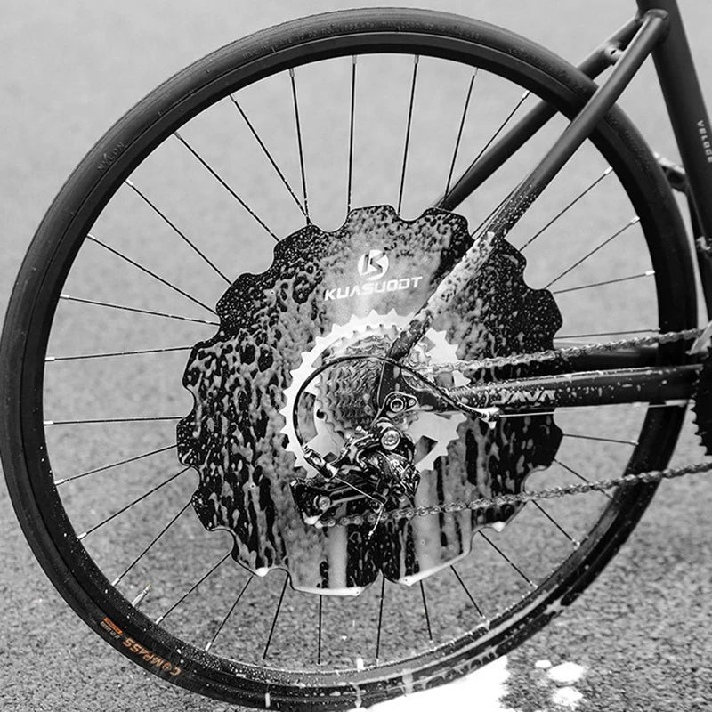 Bicycle Motorcycle Washing Disc Brake Cover &ndash; Anti-Grime Protection for Road and Mountain Bikes