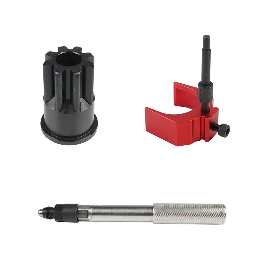 J-42083 Automatic Timing Pin J-38587-A Engine Barring Socket 9U-7227 Injector Height Adjustment Gauge Tool for CAT Caterpillar by InterCyprus Trading Ltd