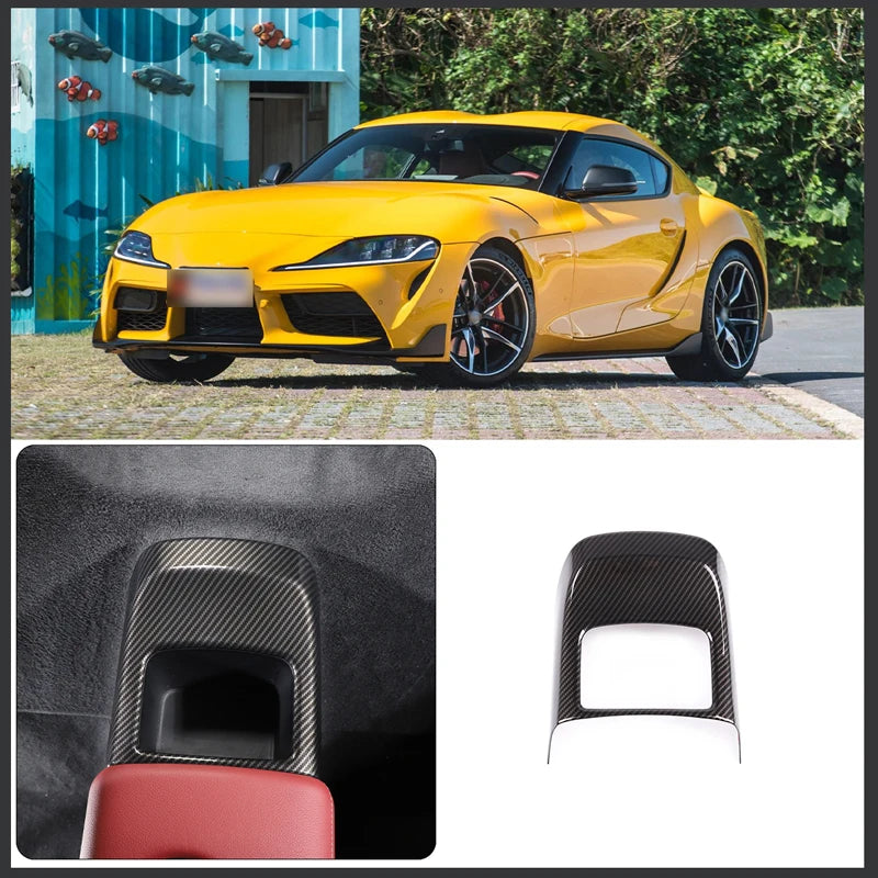 Κάλυμμα Πίσω Κουτιού Αποθήκευσης από ABS Carbon Fiber για GR Supra A90