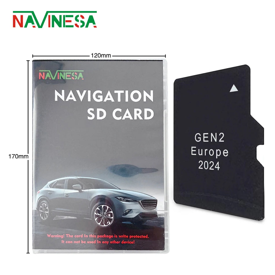 P56YH03-E2024 TF Card &ndash; 2024 Map Upgrade For Subaru GEN2 for Subaru GEN2