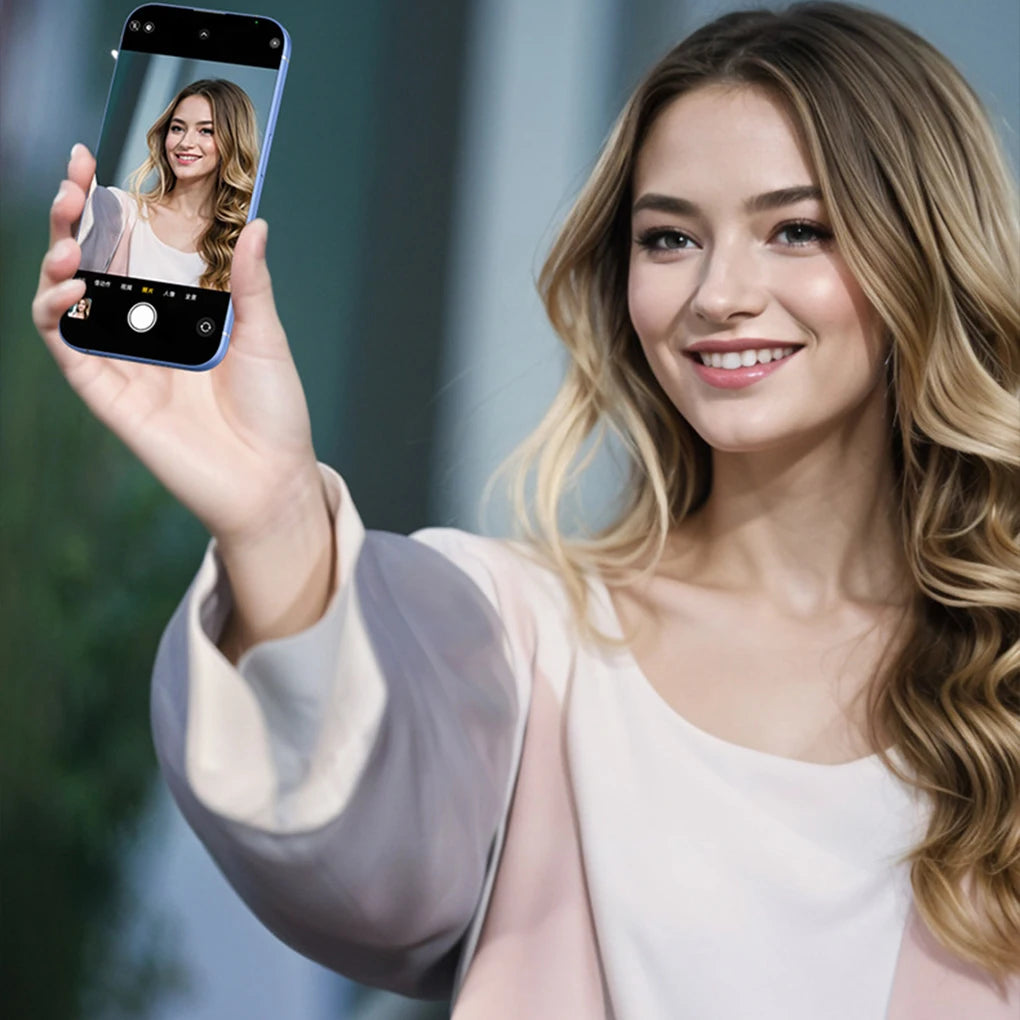 Magnetic Phone Vlog Selfie Monitor &ndash; IPhone Android Ready