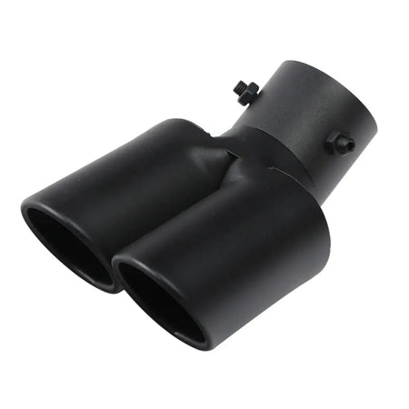 Universal Dual Exhaust Tip Stainless Steel Slant Cut Tip for Car Exhaust Pipe Extension Modification Decoration Muffler Tailpipe by InterCyprus Trading Ltd