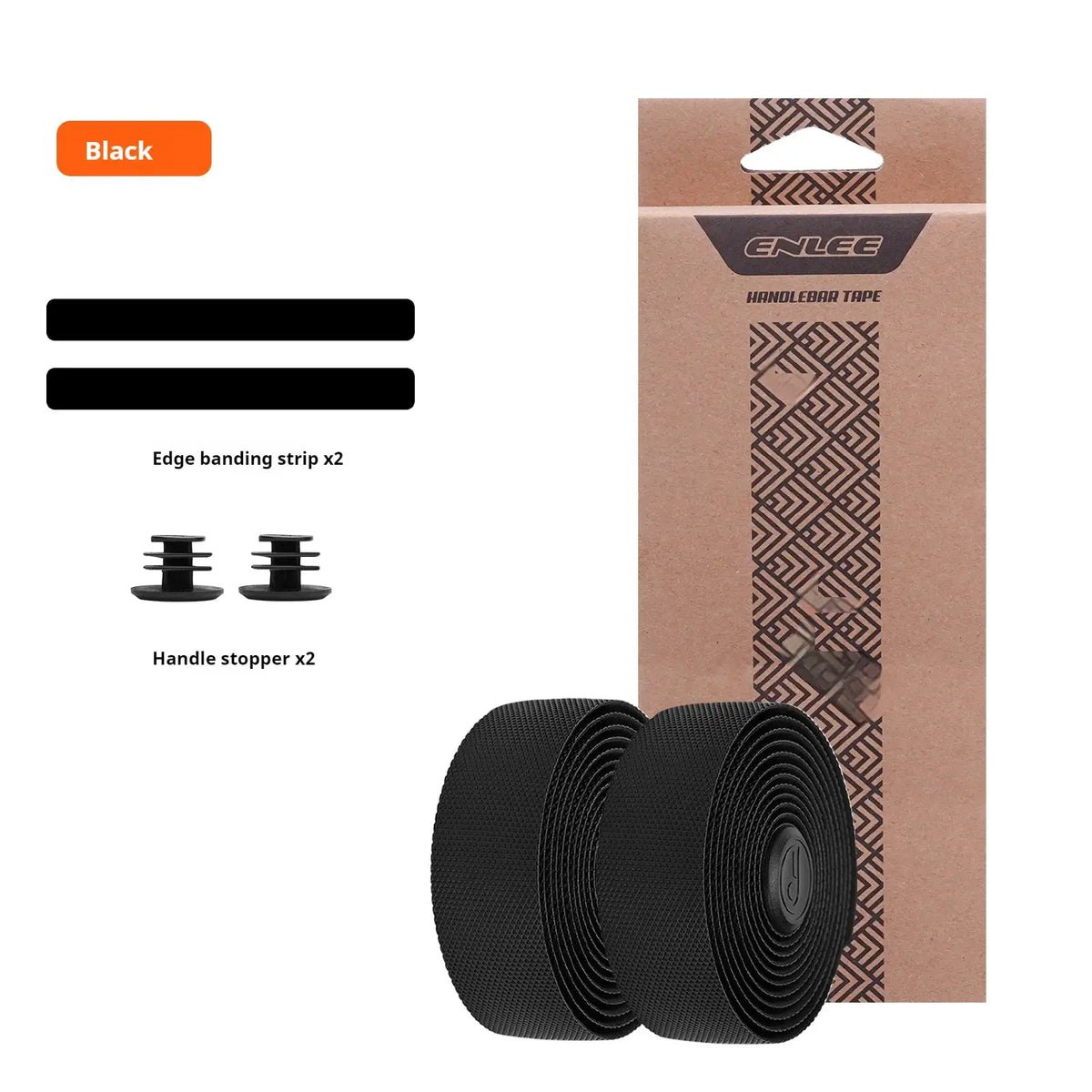 ENLEE Bicycle Handlebar Straps Road Bike Handlebar Wraps Ultra-Lightweight Non-Slip Wear-Resistant Essential For Cycling by InterCyprus Trading Ltd