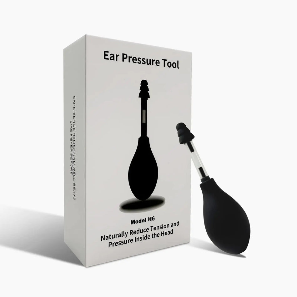 Dispositivo de Sucção para Alívio da Pressão Auricular para Enxaqueca e Zumbido