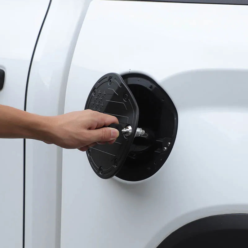 Aluminium brandstoftankafdekking anti-diefstal Toyota Tundra zwart