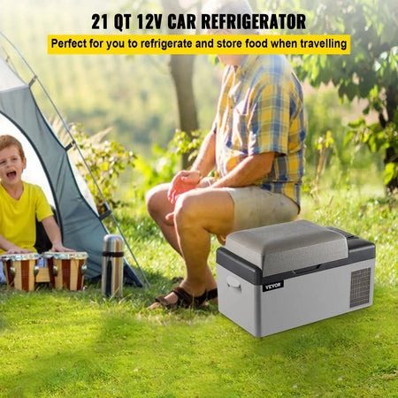 20L Portable Refrigerator 12 24V And 110 240V AC