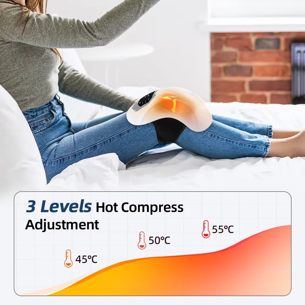 Wireless Knee Joint Massager &ndash; Airbag Compression Massage