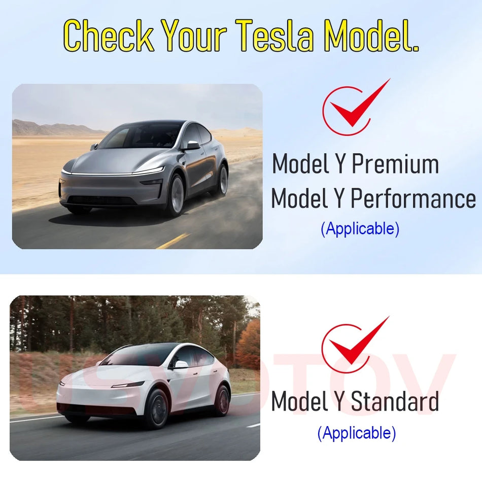 Anti-UV Dashboard Cover For Tesla Model Y Juniper 2025 2026