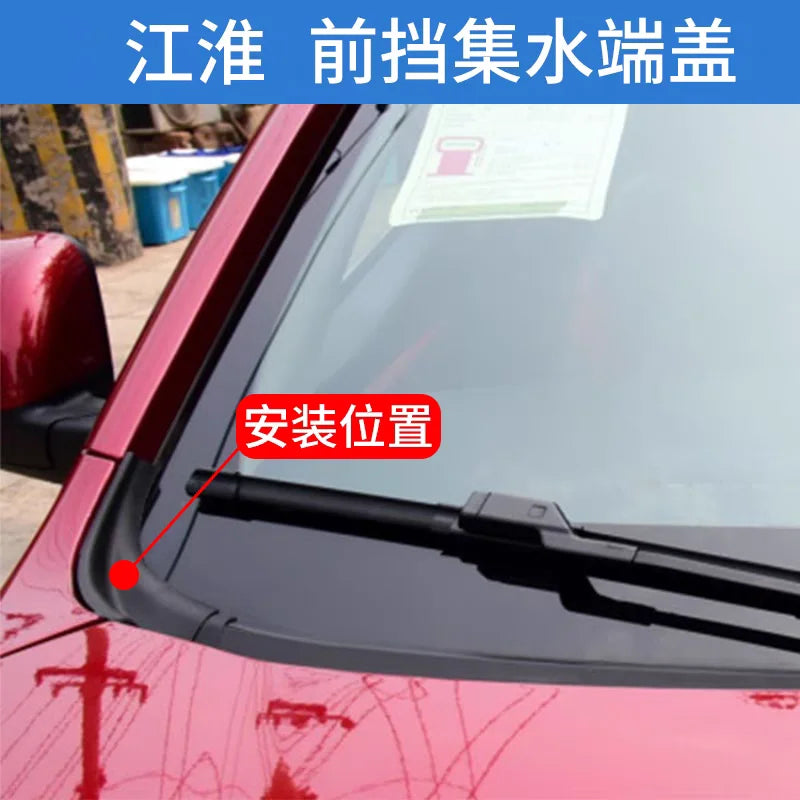 Side Window Visors Rain Guards for JAC JS2 T40 S2 Front Set by InterCyprus Trading Ltd