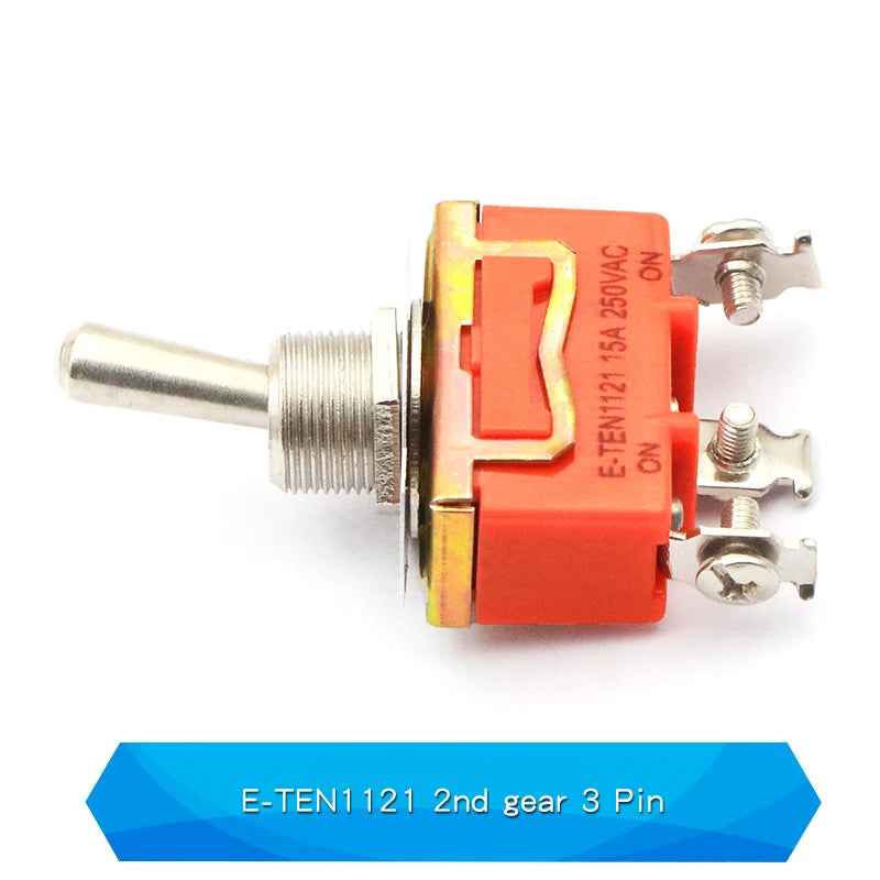 Toggle Switch Rocker Switches E-TEN1021 E-TEN1121 E-TEN1122 E-TEN1221 E-TEN1321 E-TEN1322 &ndash; Self-Locking Waterproof Design 1121