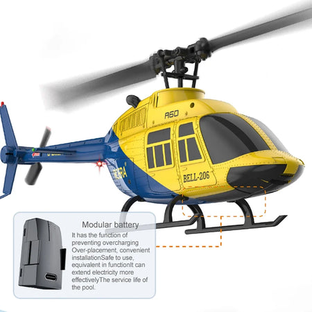 A60 4CH RC Helicopter &ndash; Altitude Hold Optical Flow Pro