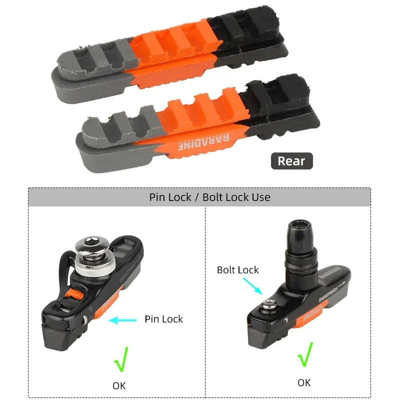 Baradine Brake Cartridge Inserts &ndash; Low Noise Performance Pads