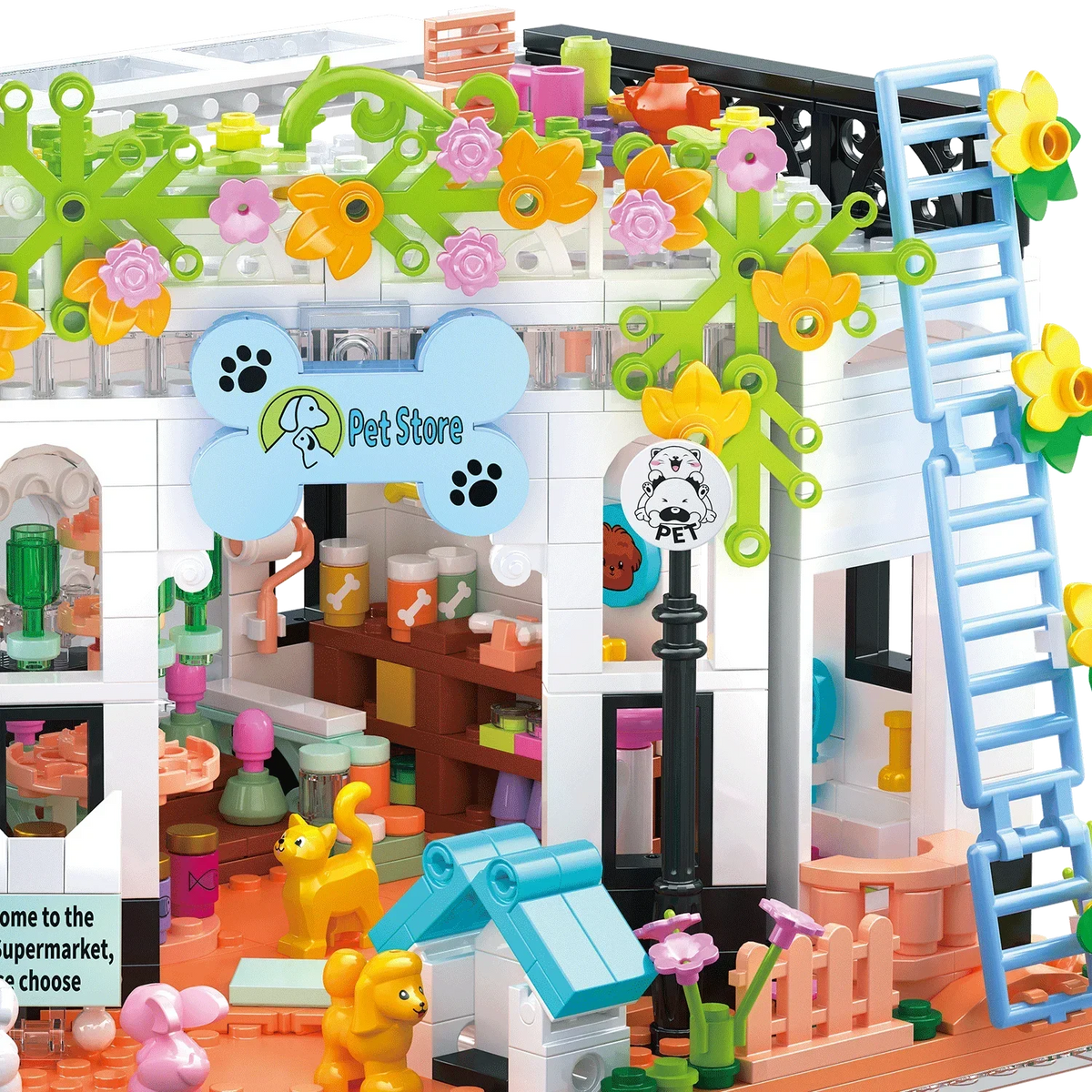 Pet House Building Blocks &ndash; Creative DIY Assembly Fun