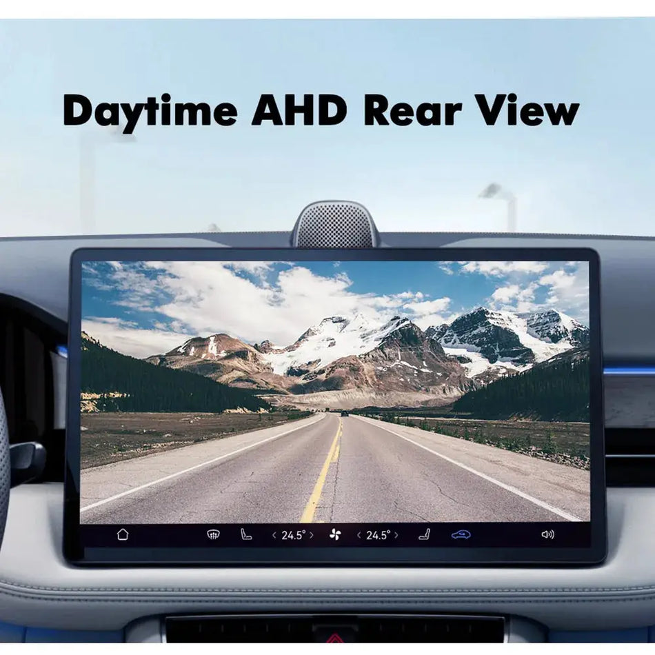 Wide Angle Fisheye Car Camera AHD 1080P CVBS Switchable, HD Night Vision IP68 Waterproof Front Rear View Reversing Parking Camer by InterCyprus Trading Ltd