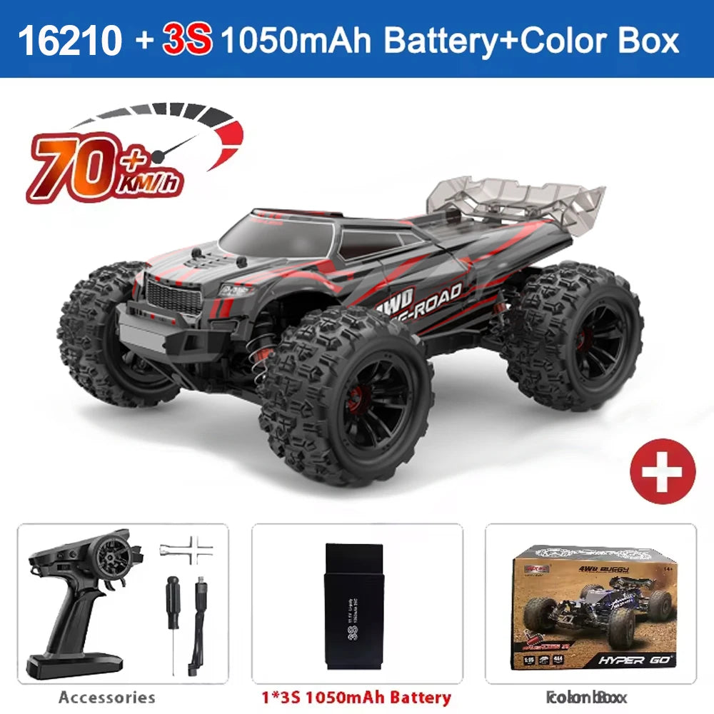 MJX 16208/16209/16210 RC Car &ndash; High Speed 4WD Off Road 16210-3S Color box