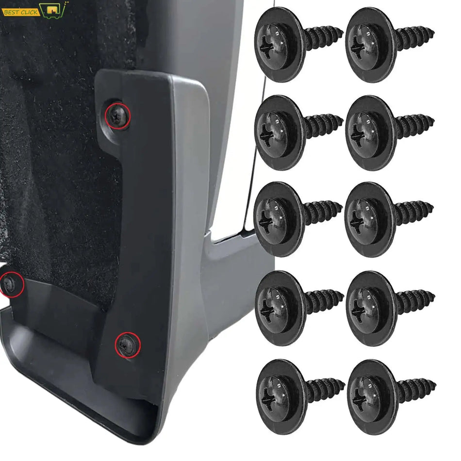 10Pcs Wheel Arch Lining Splash Guard Mudguard Fender Liner Self Tapping Screws For Honda 1999-2019 90114-SE0-000 by InterCyprus Trading Ltd