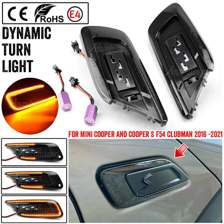 LED Sequential Turn Signal Lights for Mini Cooper F54 Clubman by InterCyprus Trading Ltd