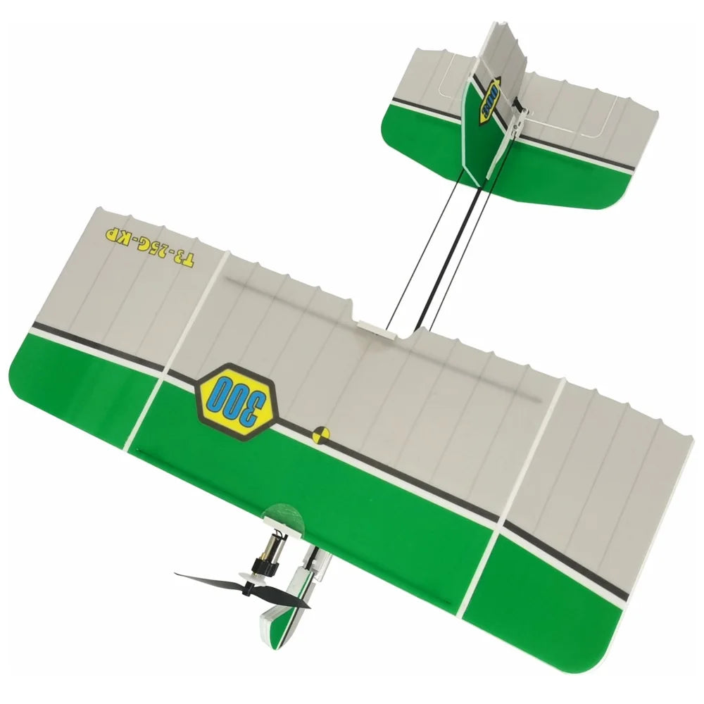 NoEnName_Null 300mm Wingspan PP Foam Micro Indoor RC Airplane Kit for Beginners