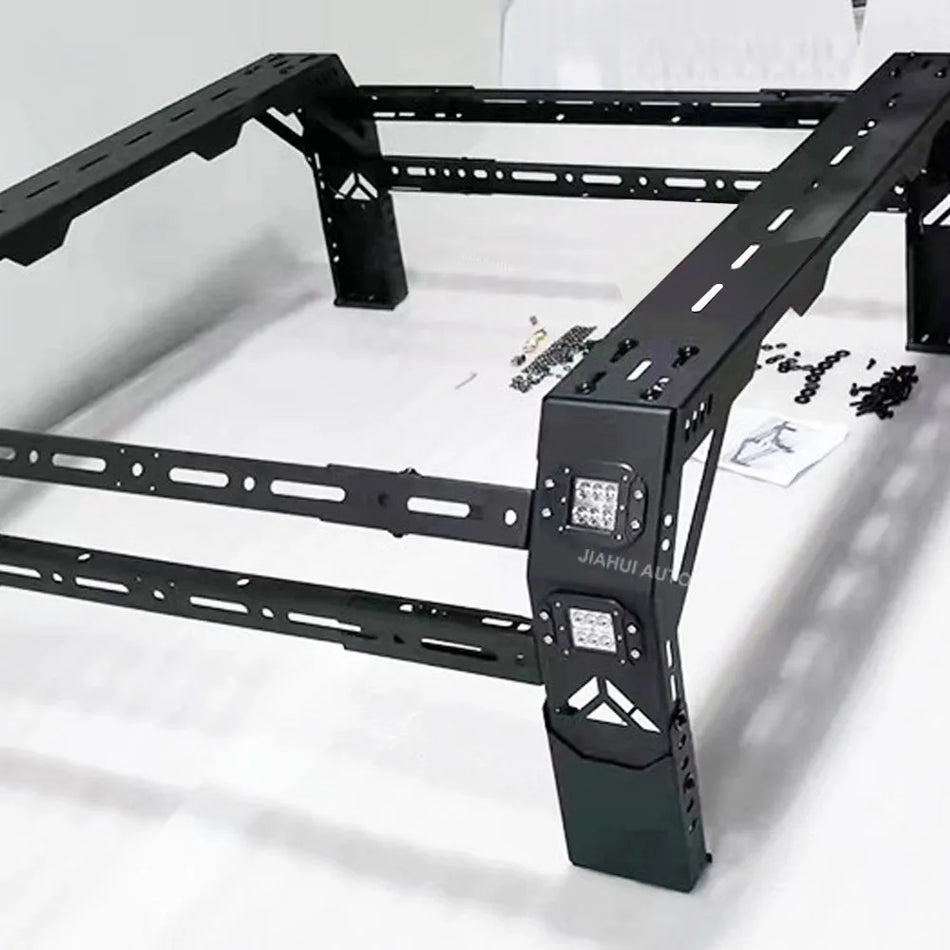 Barra antivuelco Toyota Hilux con portaequipajes en el techo, 4x4 Sport, hecho de ABS y acero