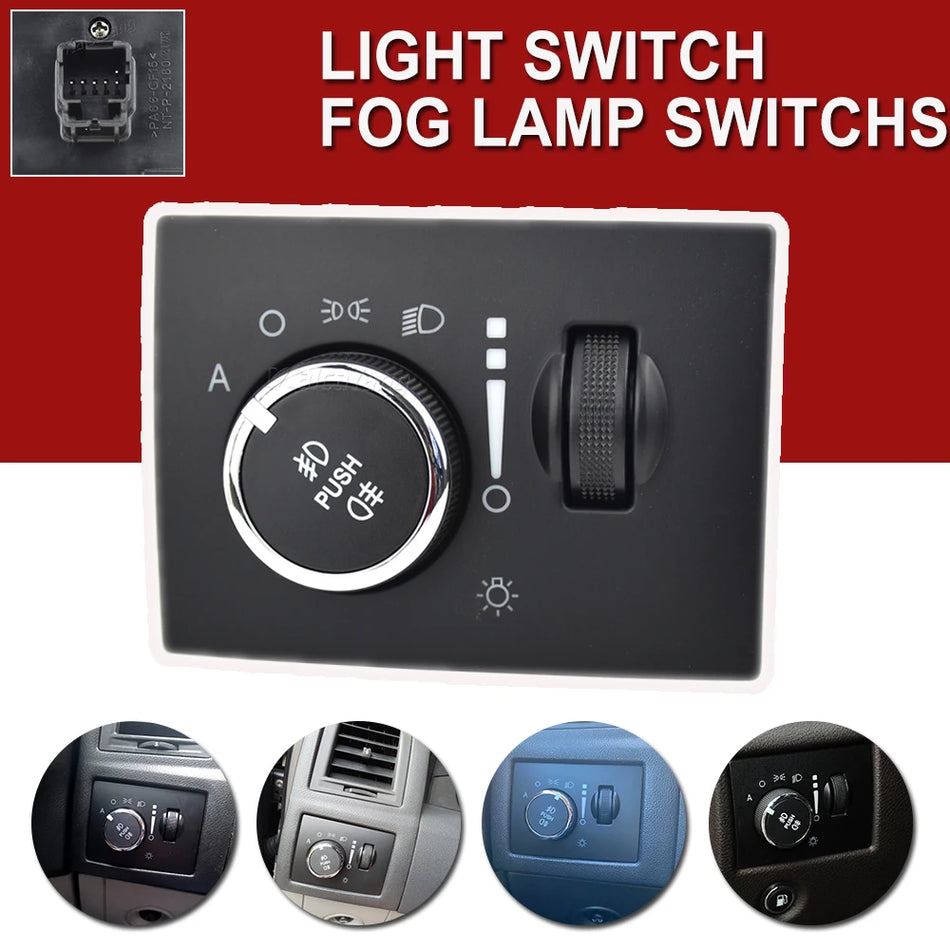 ABS-Säulenlichtschalter für Chrysler 300C Jeep Grand Cherokee Dodge