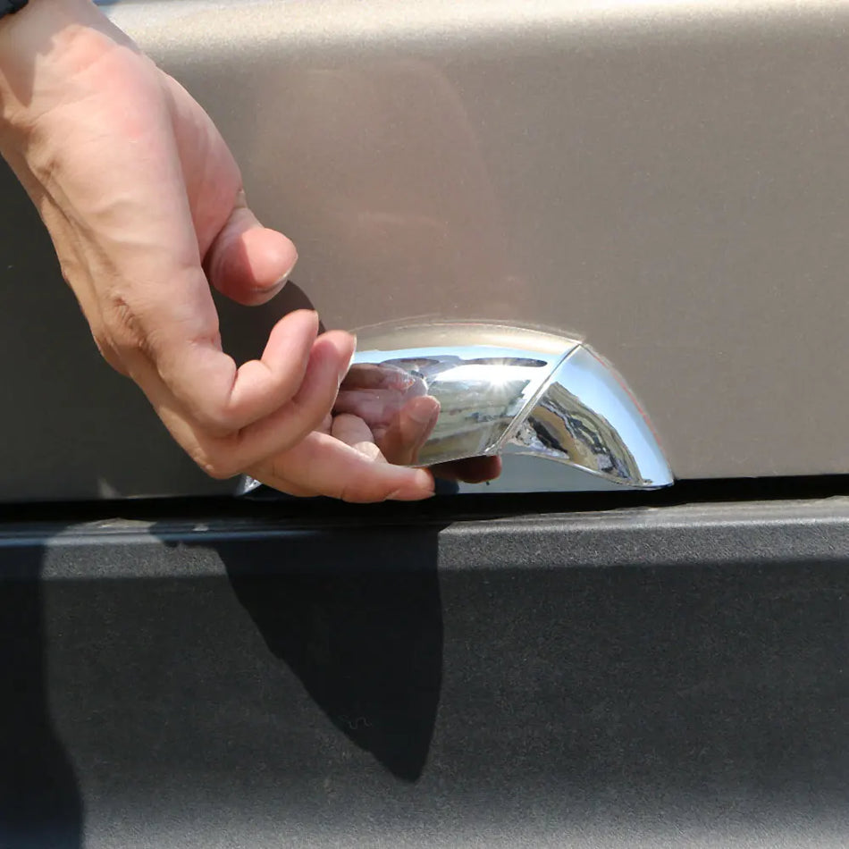 Car Trunk Handle Buckle Decorative Cover, Made of ABS, Easy Install