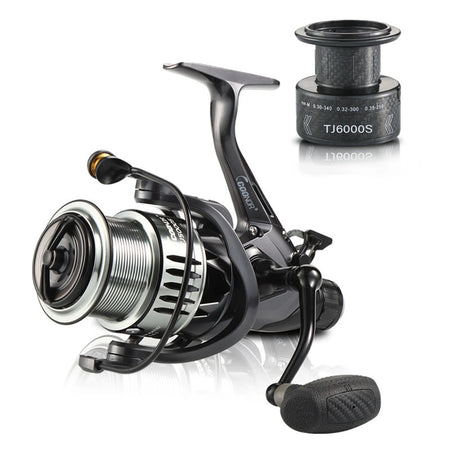 Double Spool Fishing Reel &ndash; Powerful 5.5:1 Gear Ratio 5000 Series