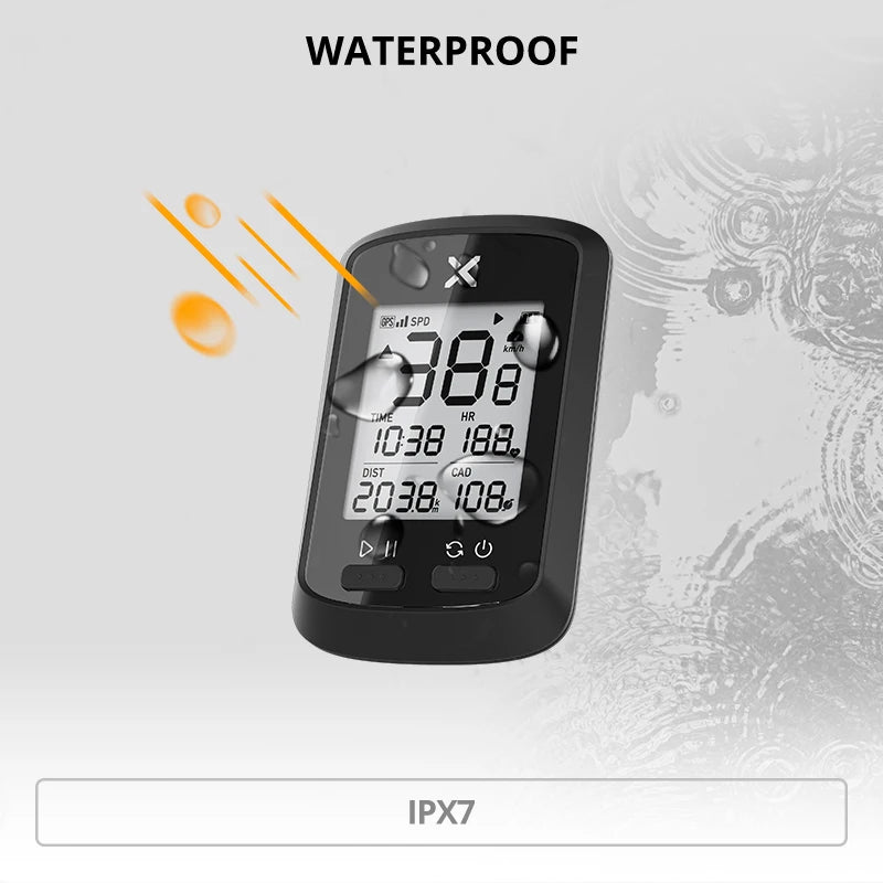 XOSS G Plus GPS Bike Computer &ndash; Waterproof Bluetooth Connectivity
