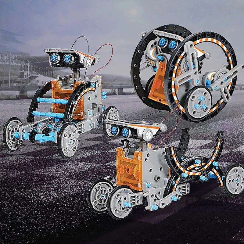 12-in-1 Solar Robot Stem Toy Kit