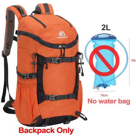 Hydration Backpack For Hiking And Cycling &ndash; Lightweight Orange Bag