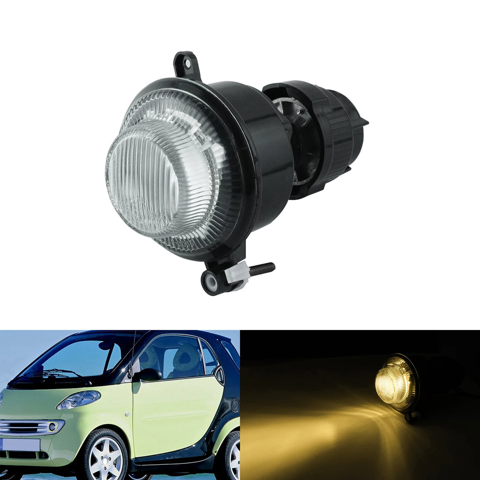 Lâmpada de Neblina Halógena Âmbar H3 para Smart Fortwo 450