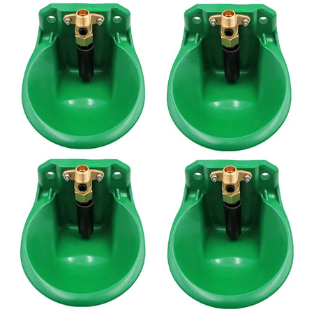 Livestock Drinker Bowl For Sheep &ndash; Bronze Valve Durability Copper valve bowl / 4PCS
