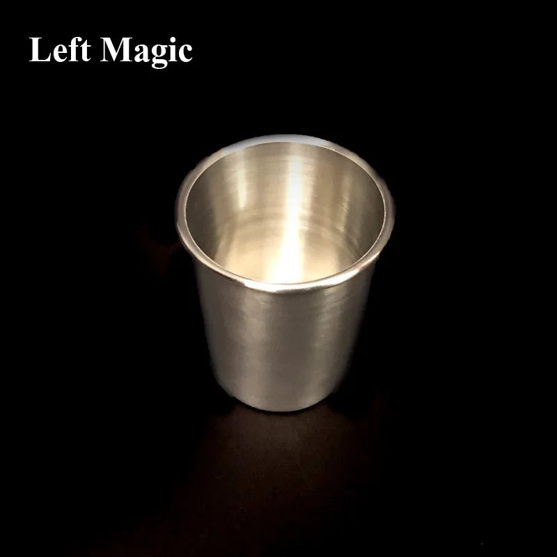 Truc de Magie Rubi Cup Prop Metal Aproape Iluzie de Stradă