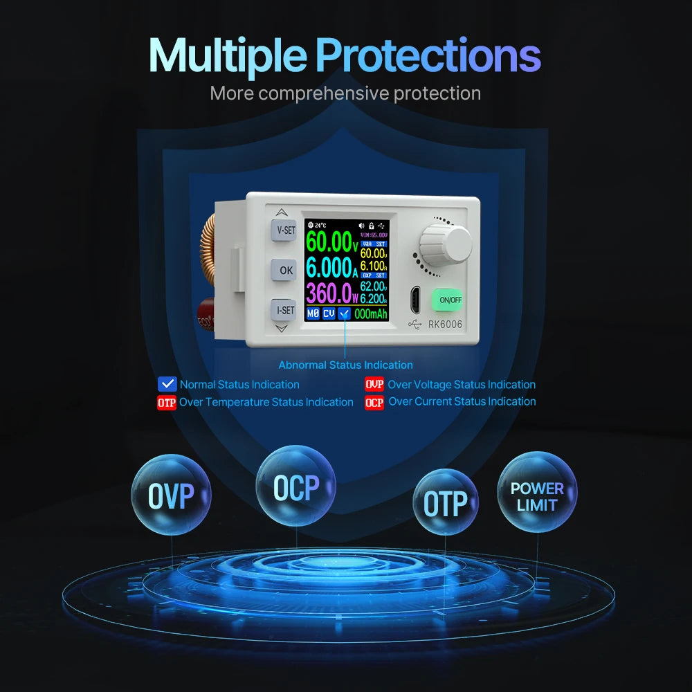 RK6006 DC Regulated Power Supply &ndash; USB Firmware Upgrade