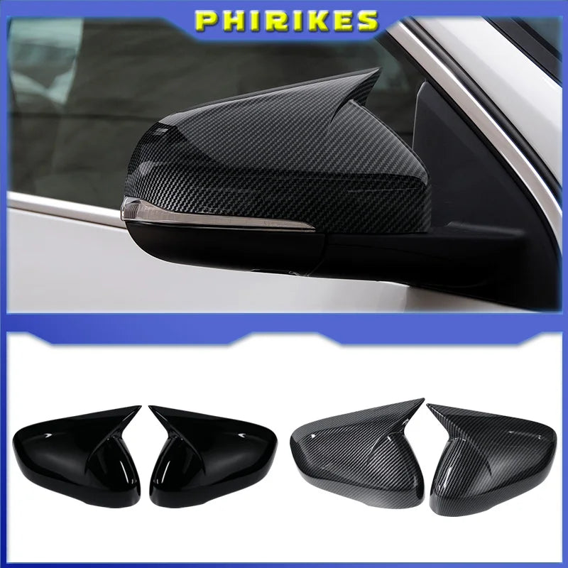 Carbon Fiber Style Mirror Covers for Volvo V40 V60 S60 2011-2019
