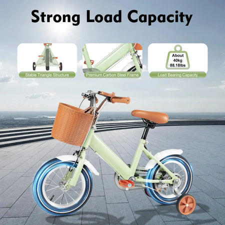 12 Inch Kids Balance Learning Bicycle - Height Adjustable