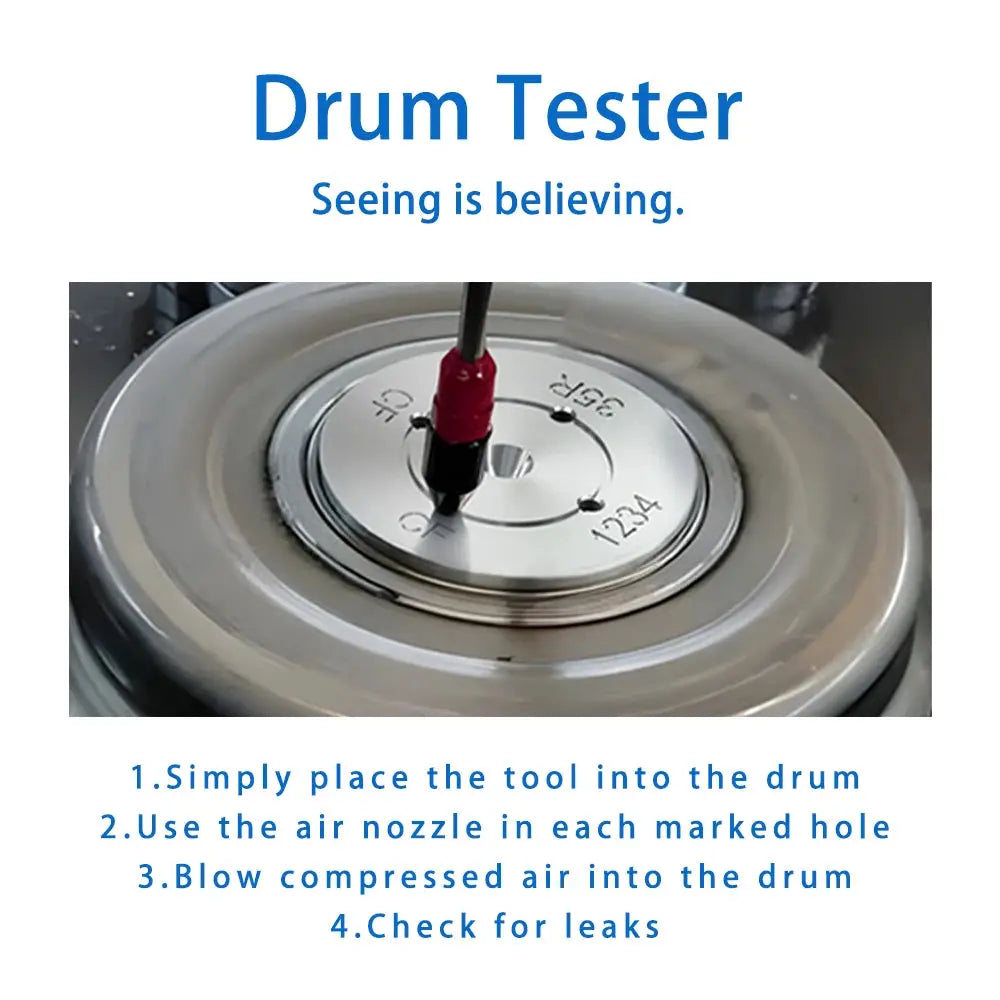 1Set Reverse Drum Tester Fit For Ford LS 6L80 6L90 35R/1-2-3-4 Drum Testing Tool Leaks and Cracks Checking Leaks and Cracks by InterCyprus Trading Ltd