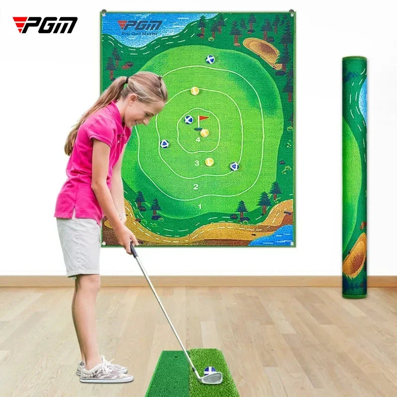 Tappetino da golf mini indoor PGM DJD040 con superficie antiscivolo