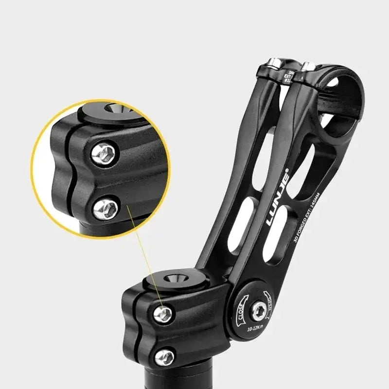 Adjustable Bicycle Handlebar Stem 90/110/130/145MM Road Mountain Bike Stem -80° 80° MTB Power Adjustment 31.8mm Bike Table by InterCyprus Trading Ltd