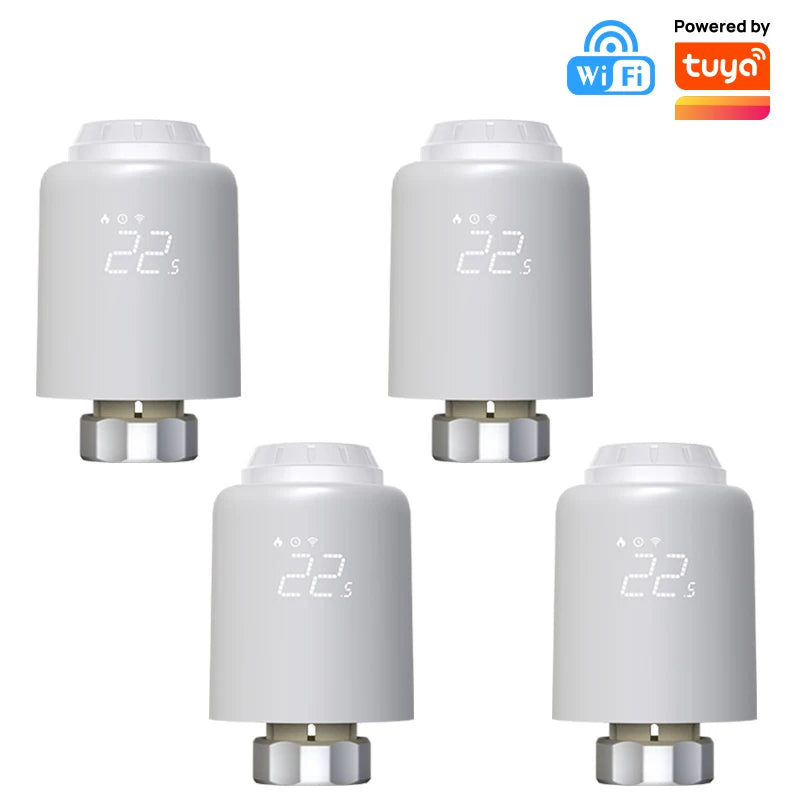 Tuya TRV603 TRV604 Smart Radiator Valve &ndash; No Gateway Needed 4PCS TRV603