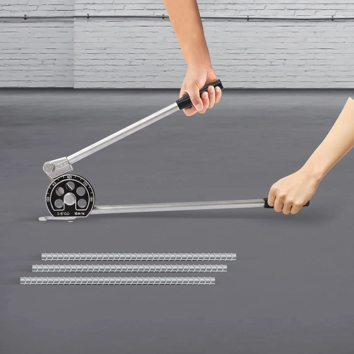 Heavy Duty Pipe Bender &ndash; Labor Saving Extended Levers