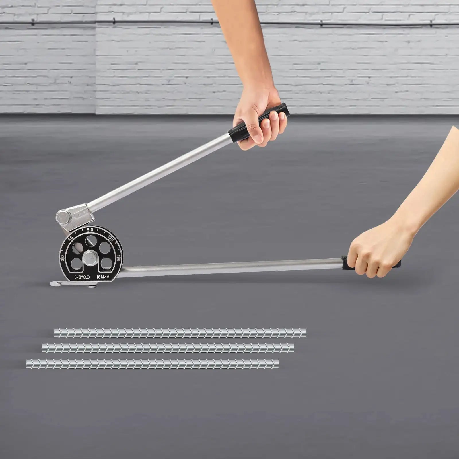 Heavy Duty Pipe Bender &ndash; Labor Saving Extended Levers