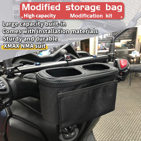 Motorcycle Handlebar Water Bottle Holder &ndash; Convenient Drink Storage for Riding