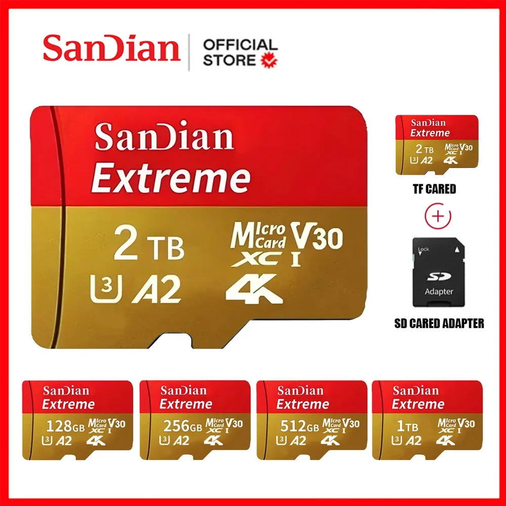 1TB Micro TF Card &ndash; High-Speed UHS-1 Class 10 Storage