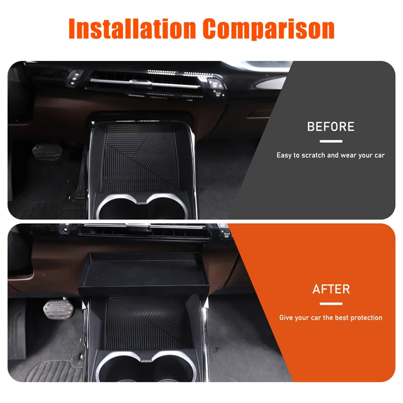 BMW X1 IX1 U11 2023 2024 Vassoio Organizzatore per Console Centrale in ABS