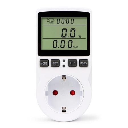 V060 Digital Power Meter Socket &ndash; Energy Monitoring EU Plug
