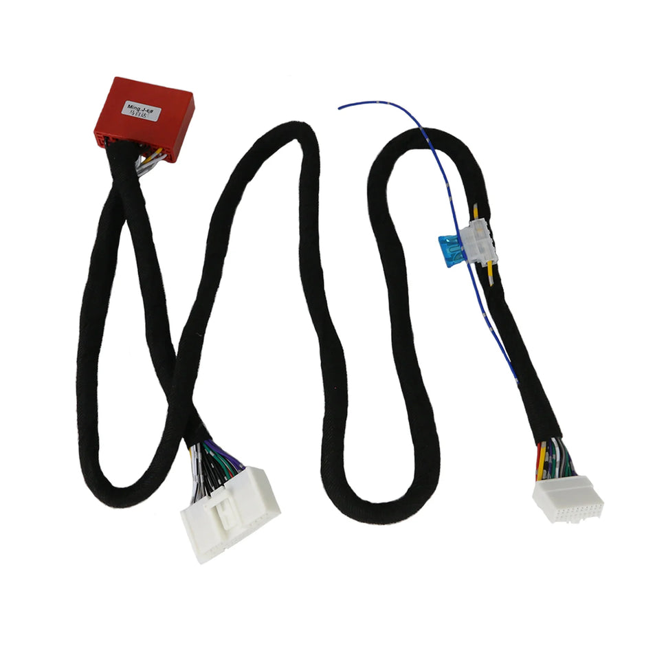 Wiring Harness With ISO Plug For Mazda 2 3 5 6 CX-4 CX-5 Adapter
