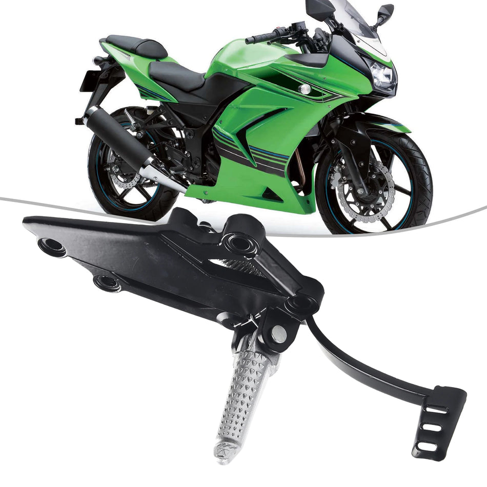Support de repose-pied Nightkist EX 250R en aluminium usiné pour pédale de frein